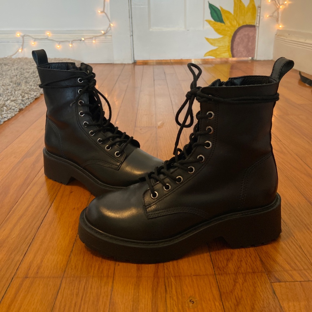 Steve Madden Tornado Combat Boots